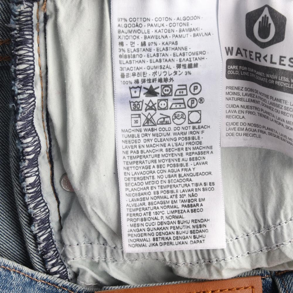 리바이스 중청 스키니핏 데님 청바지 이미지 6