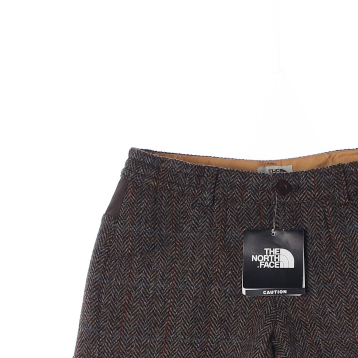 노스페이스 울100 브라운 겨울 반바지 팬츠 이미지 2