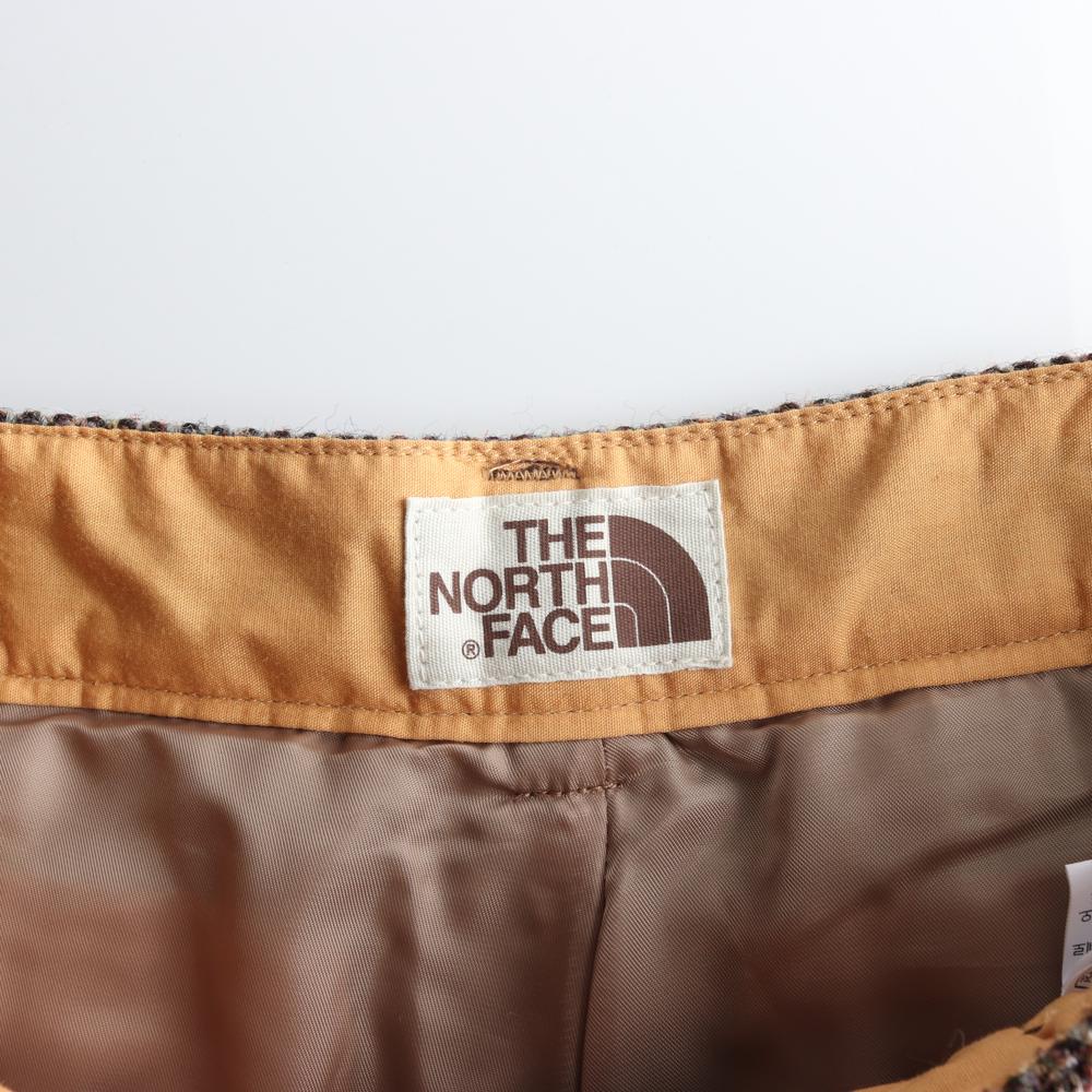 노스페이스 울100 브라운 겨울 반바지 팬츠 이미지 5