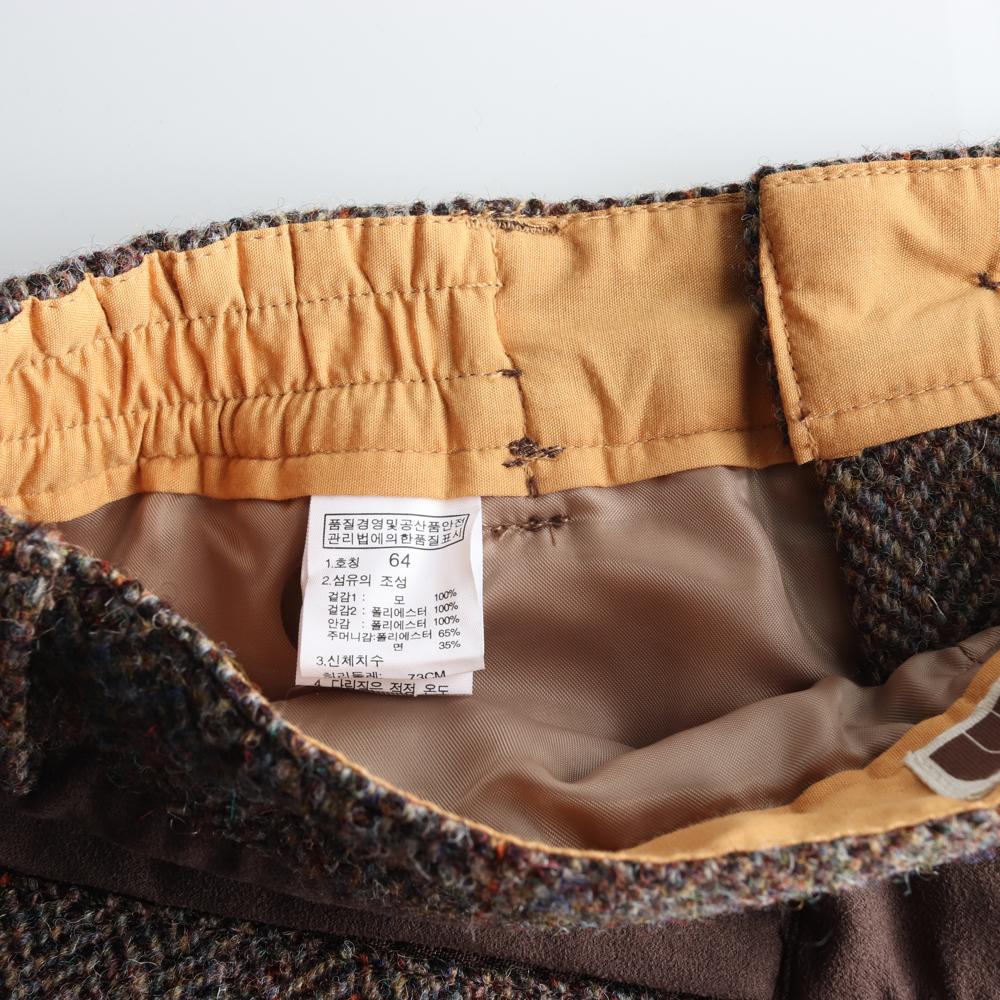 노스페이스 울100 브라운 겨울 반바지 팬츠 이미지 6