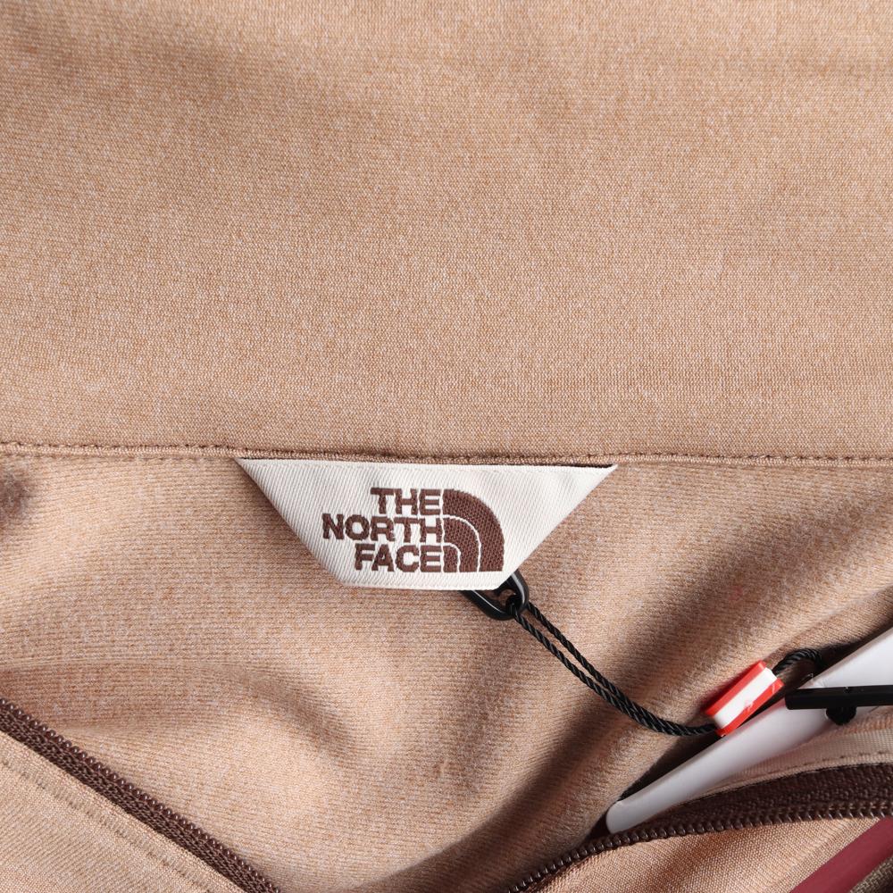 노스페이스 베이지 레드 모크넥 원피스 이미지 5