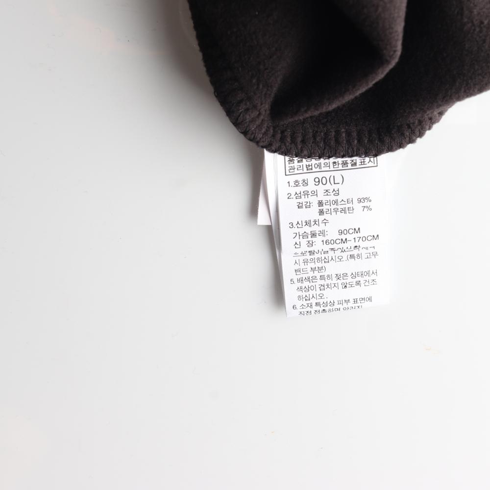 노스페이스 블랙 그레이 기모 집업재킷 이미지 6