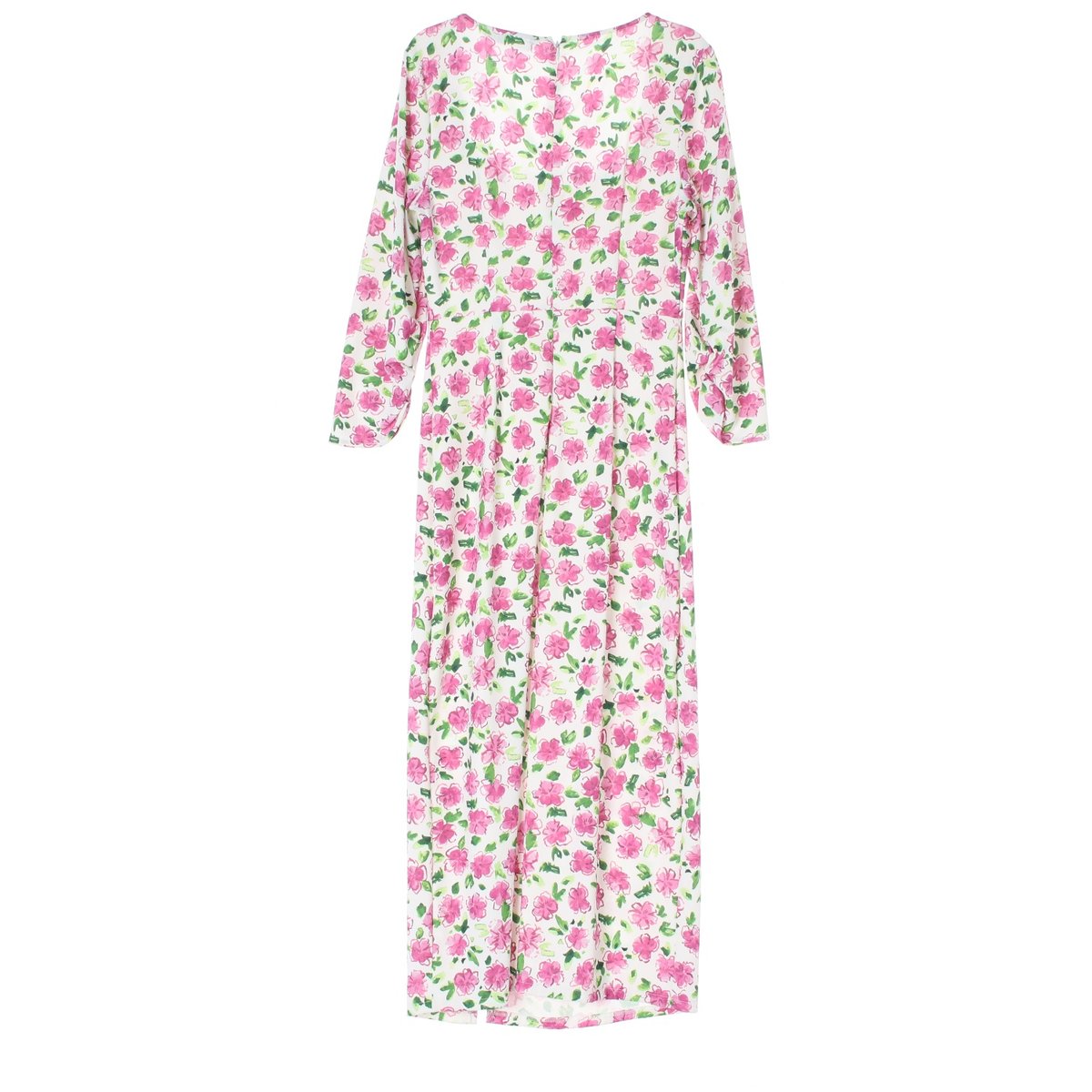 자라 플라워 스퀘어넥 롱 드레스 이미지 4