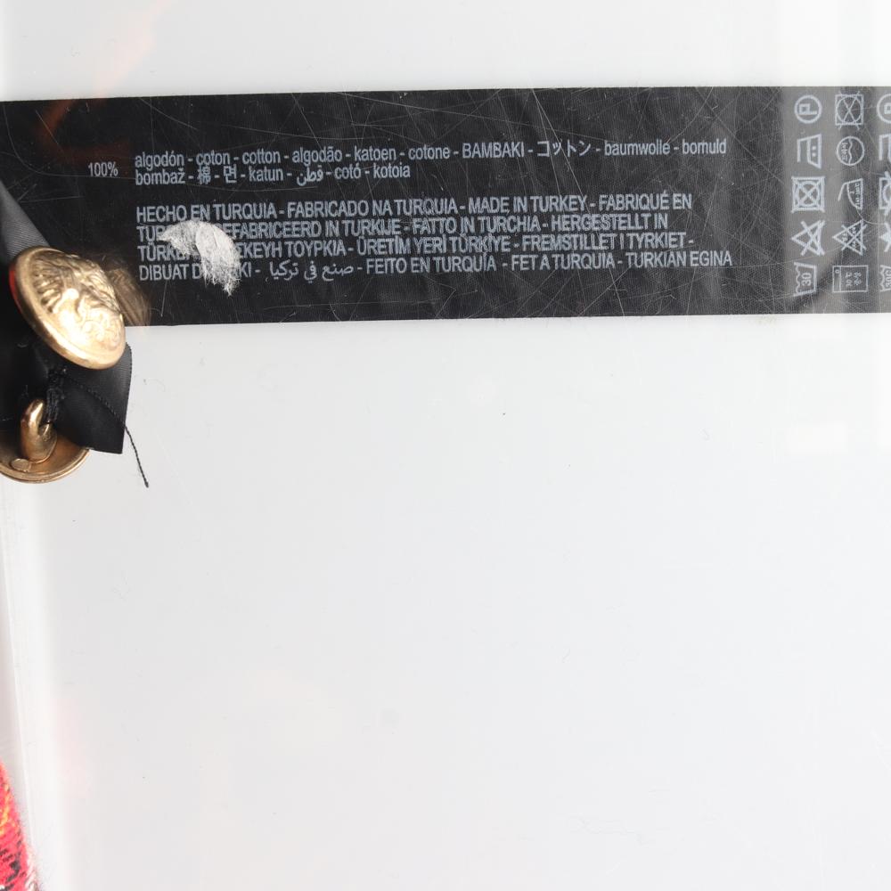 자라 블랙 레드 체크 셔츠원피스 이미지 6