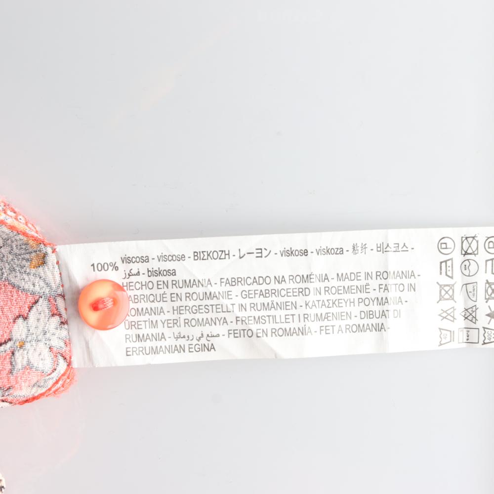 자라 다홍 플라워 맥시 롱 드레스 이미지 6