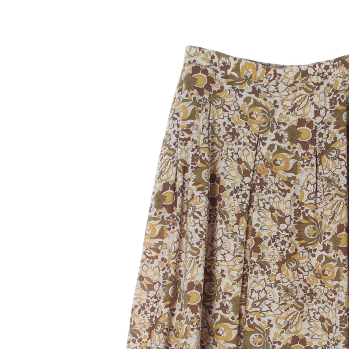 버버리 베이지 플레어 스커트 이미지 2