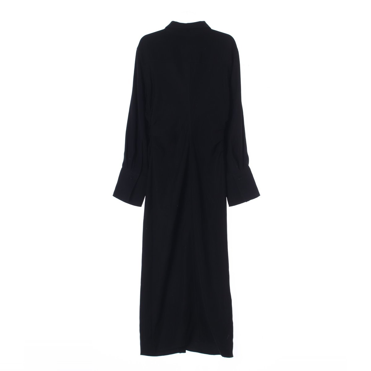 자라 블랙 셔츠 롱 원피스 이미지 4