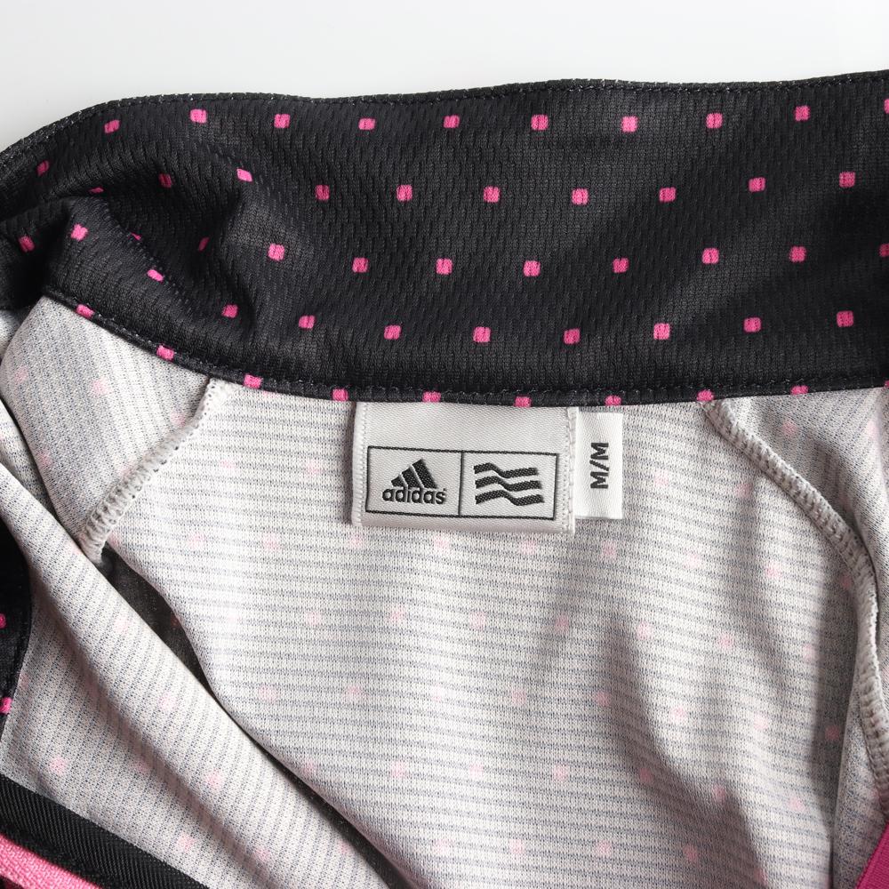 아디다스 골프 블랙 핑크 도트 반팔 티셔츠 이미지 5