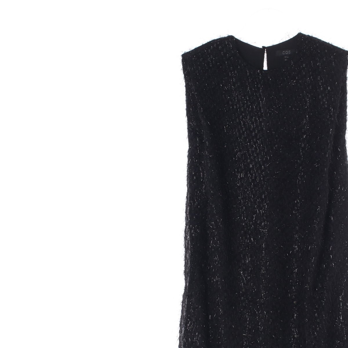 cos코스 블랙 민소매 드레스 이미지 2
