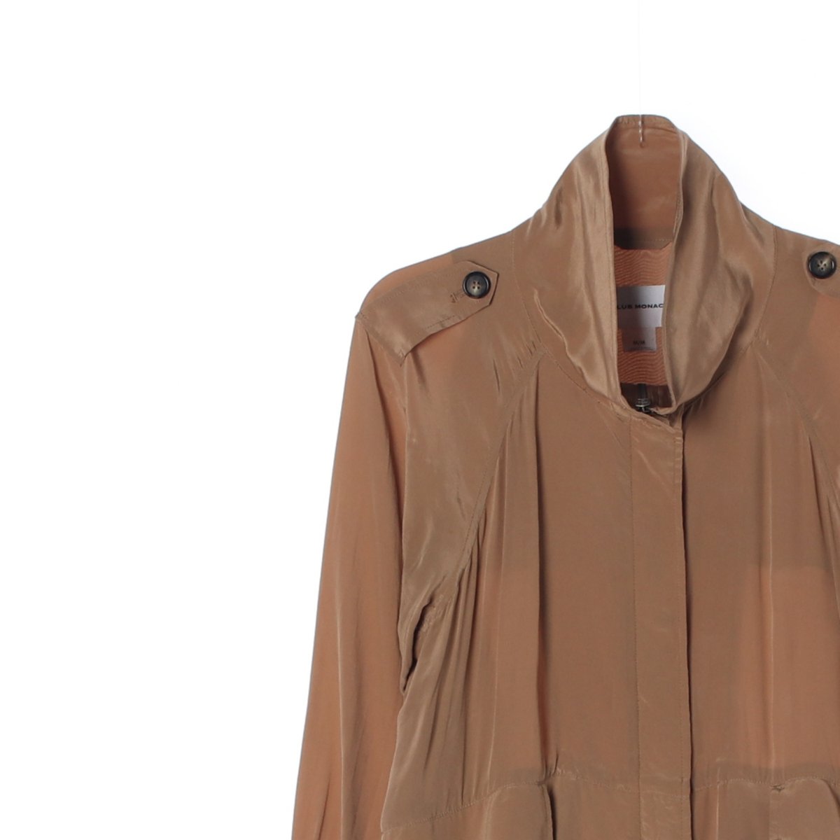 클럽모나코 베이지 유광 재킷 이미지 2