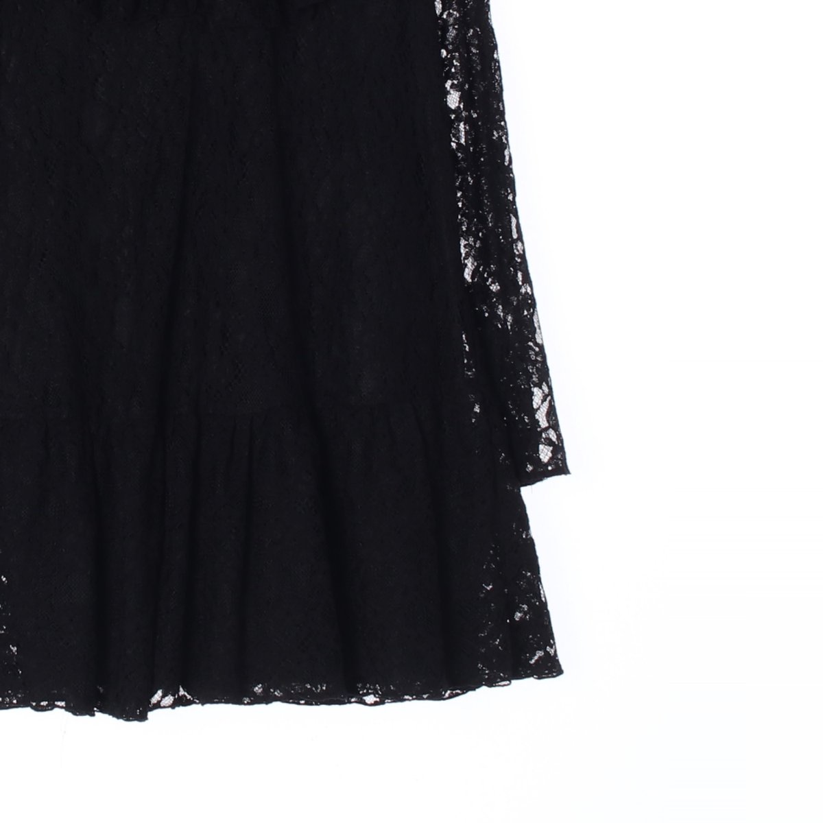 자라 블랙 레이스 미니 원피스 이미지 3