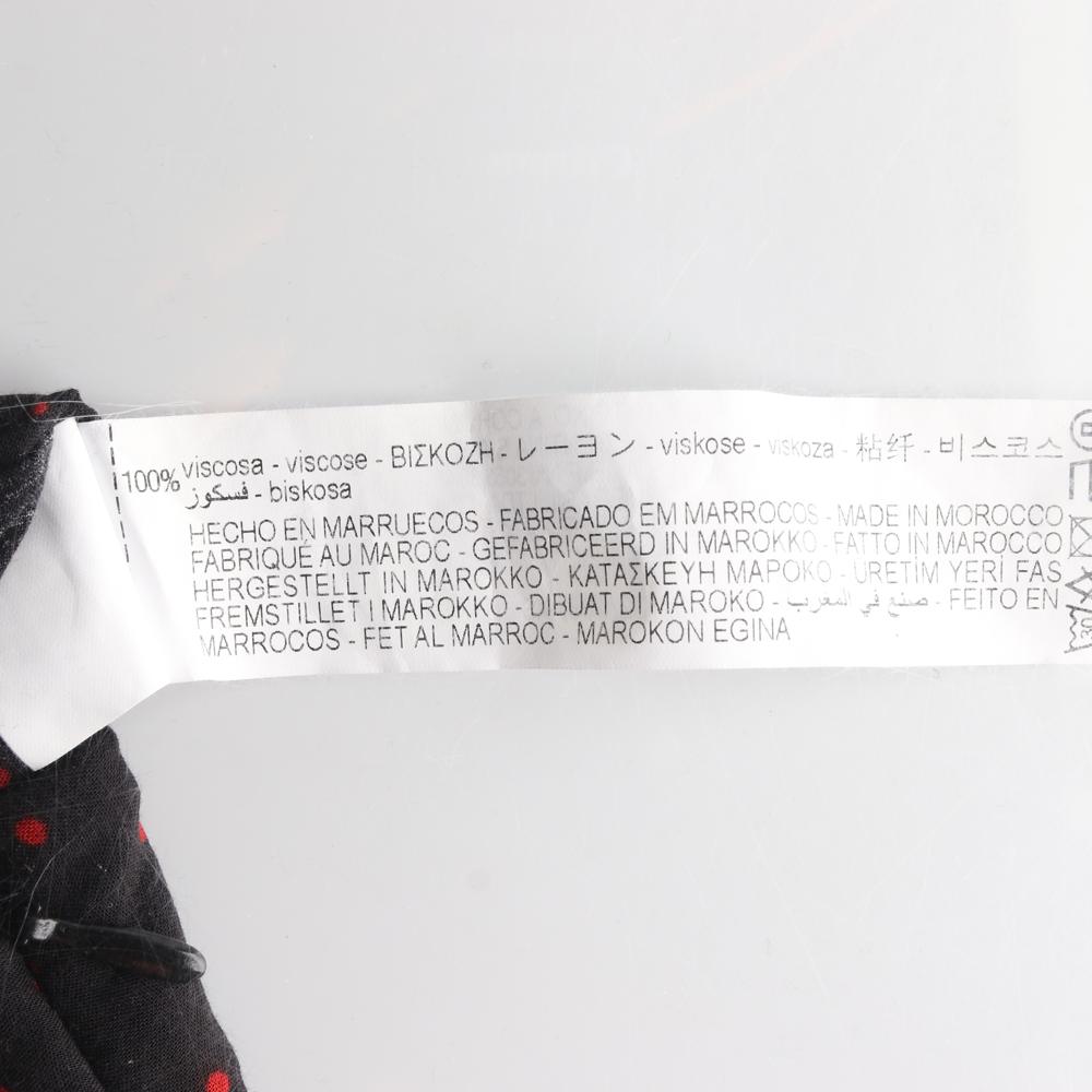 자라 블랙 러플 슬릿 롱 스커트 이미지 6