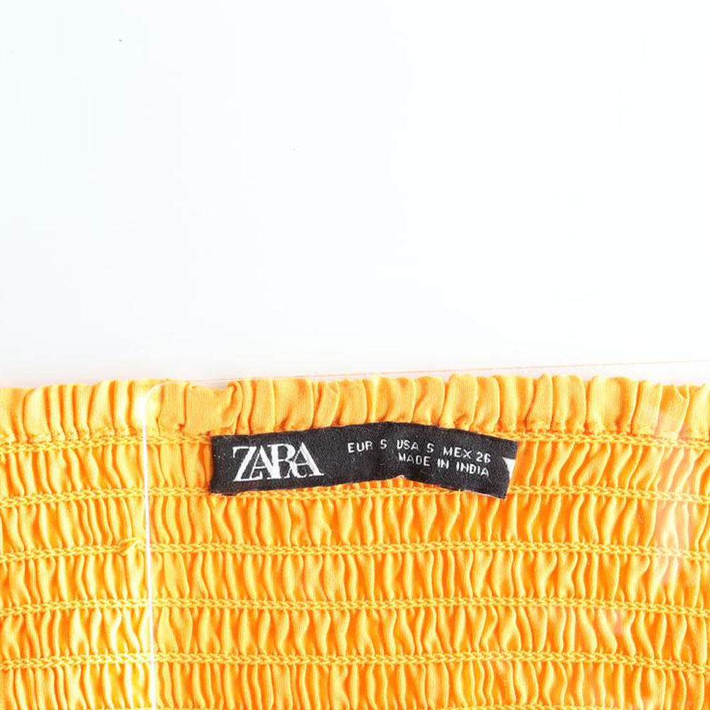 자라 오렌지 휴양지 슬립드레스 이미지 5