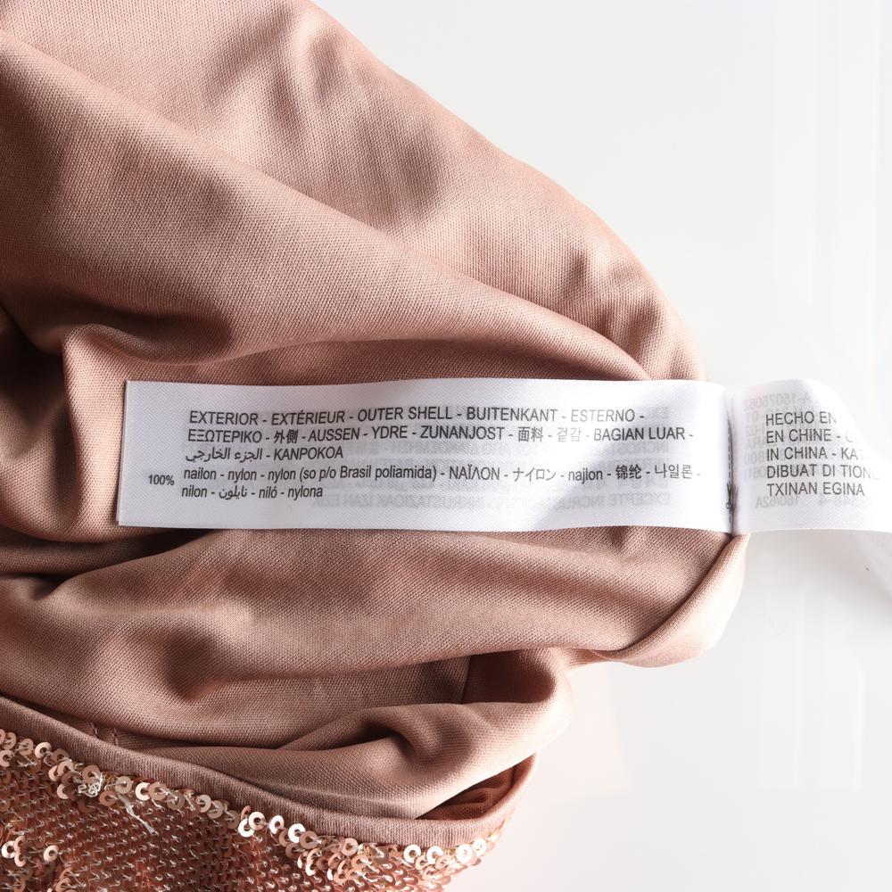 자라 로즈골드 스팽글 롱 스커트 이미지 6