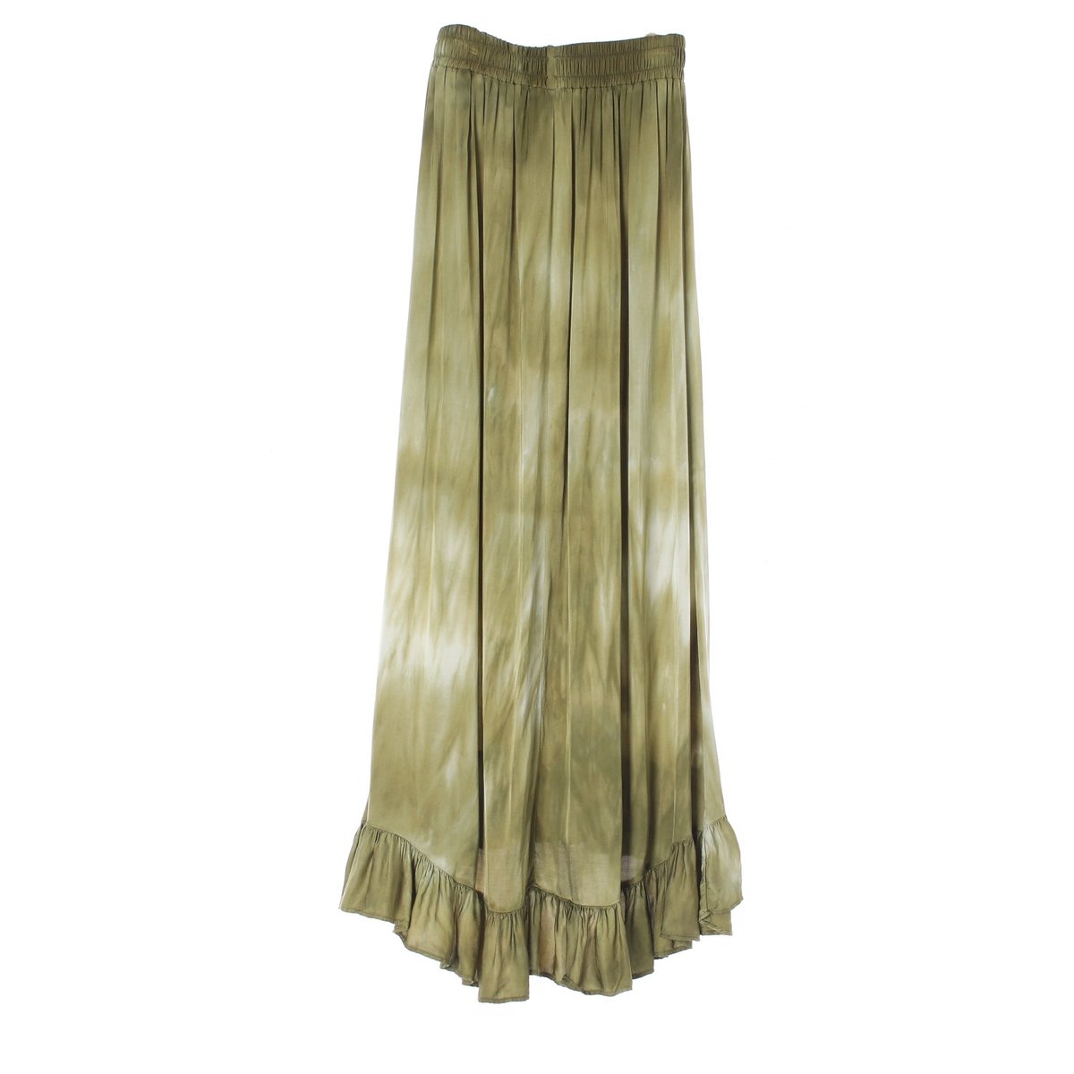 자라 그린 나염 롱 스커트 이미지 4