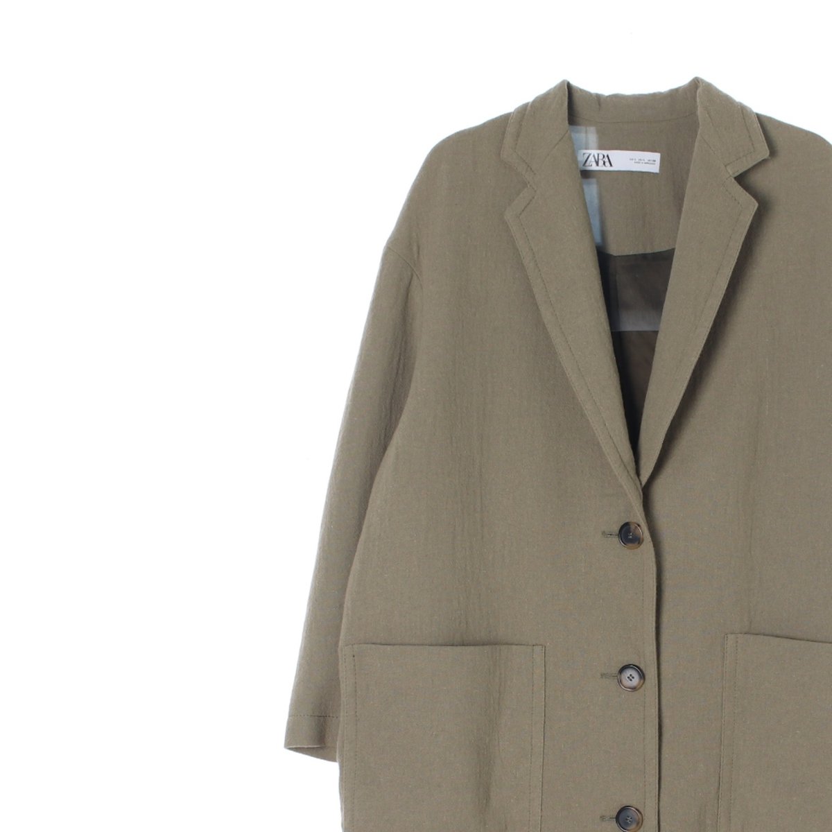 자라 연카키 롱 자켓 코트 이미지 2