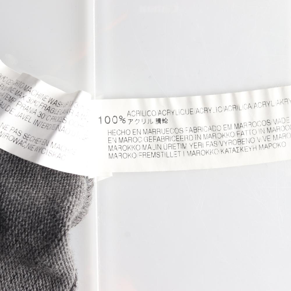 자라 컬렉션 그레이 손목 밴딩 니트 티셔츠 이미지 6