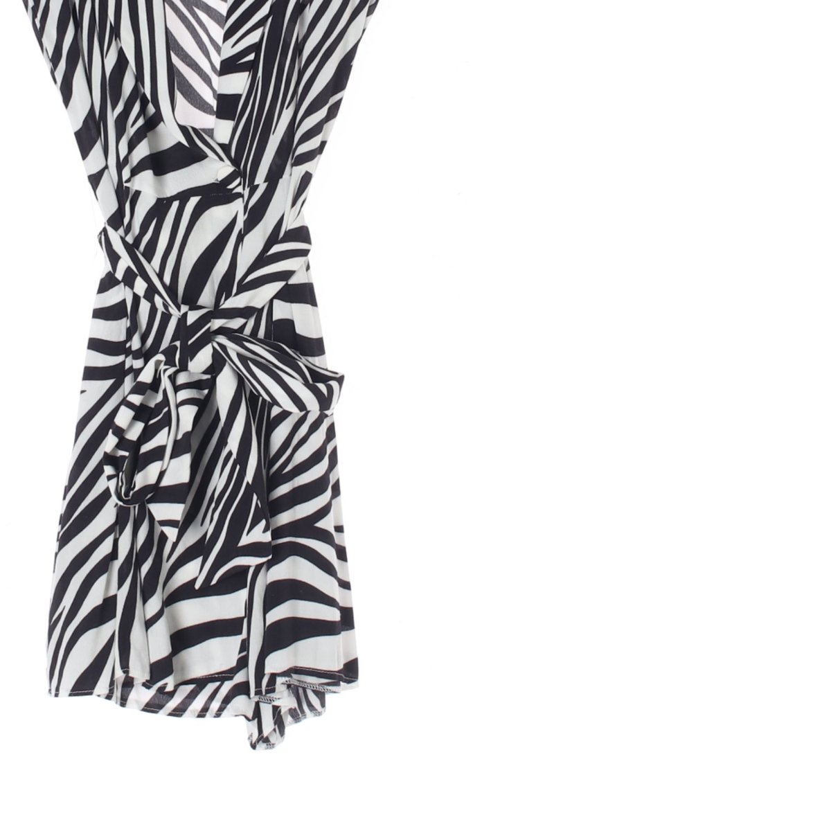 자라 지브라 민소매 재킷형 드레스 이미지 3