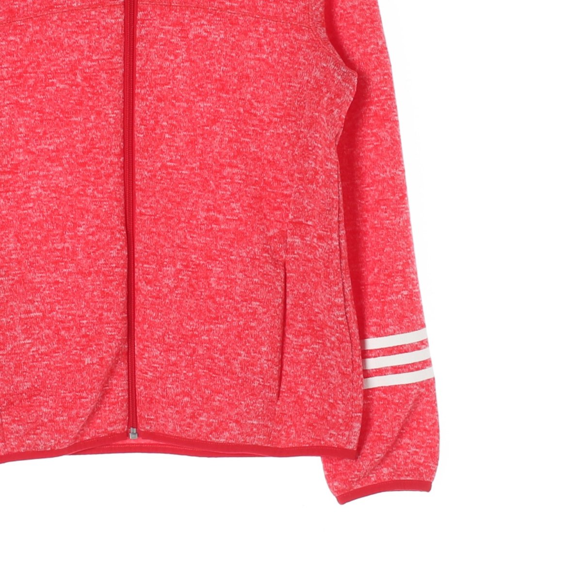 아디다스 핑크 네오 니트 후드 집업재킷 이미지 3