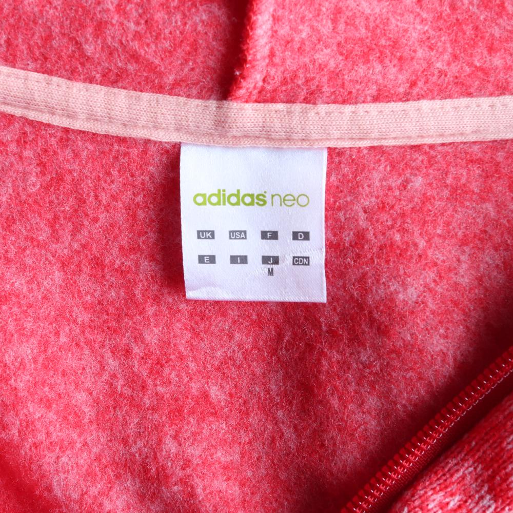 아디다스 핑크 네오 니트 후드 집업재킷 이미지 5