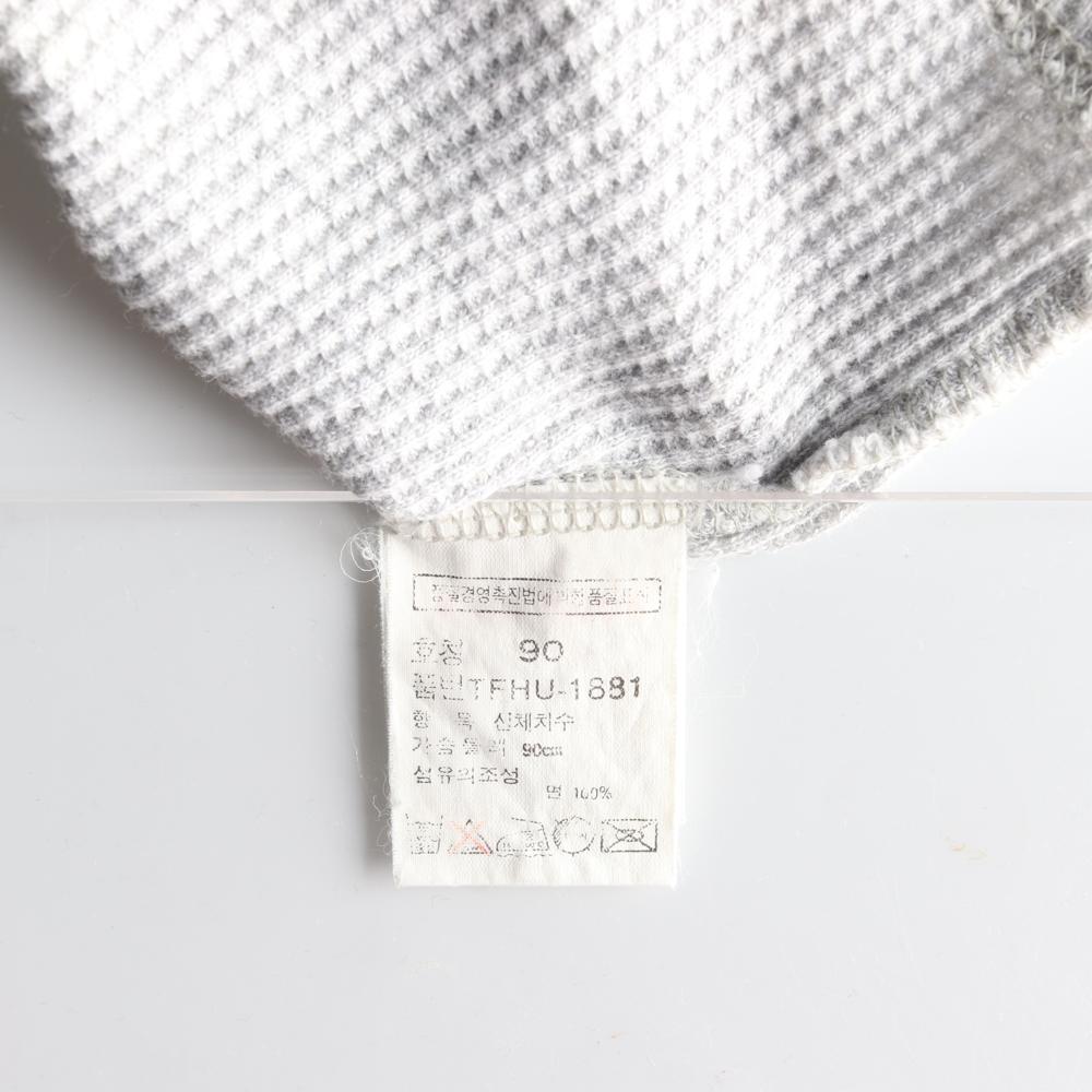 폴로 랄프 로렌 연그레이 와플 반팔 원피스 이미지 6