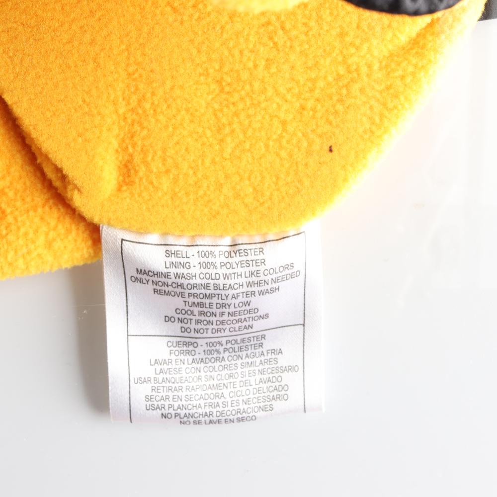 리복NFL 노랑 플리스 안감 블랙 후드 집업재킷 이미지 7