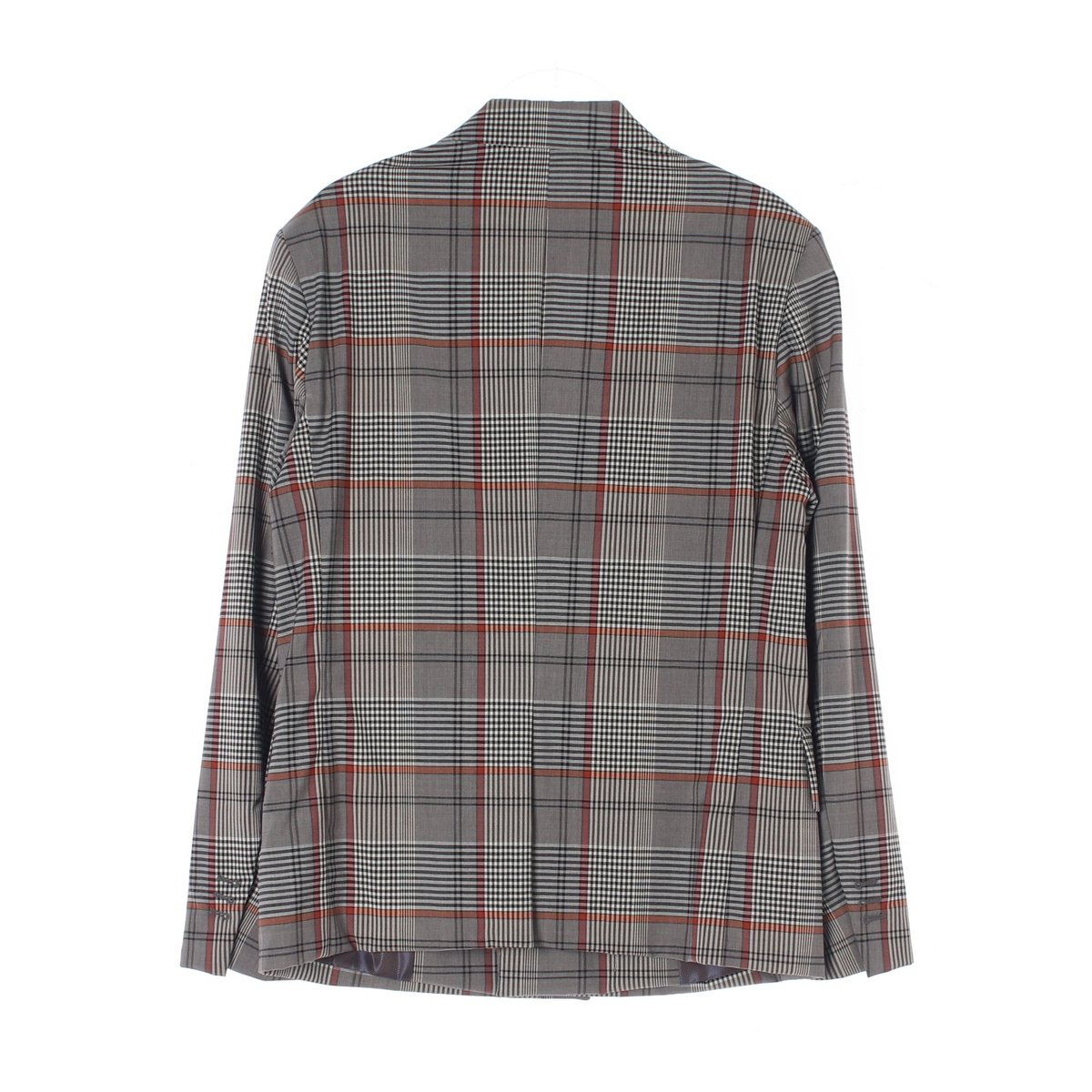 솔리드옴므 그레이 체크 재킷 이미지 5