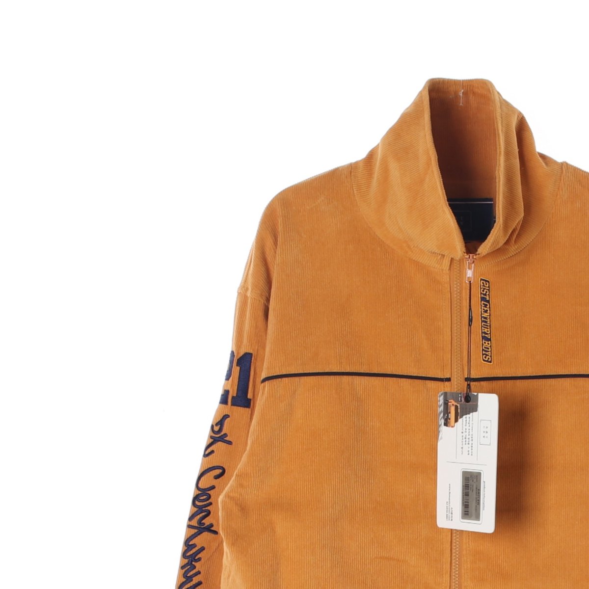 (새상품) 로맨틱 크라운 머스터드 코듀로이 집업재킷 이미지 2