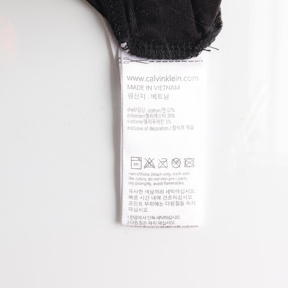 캘빈클라인 블랙 포켓 라운드 반팔 티셔츠 이미지 6