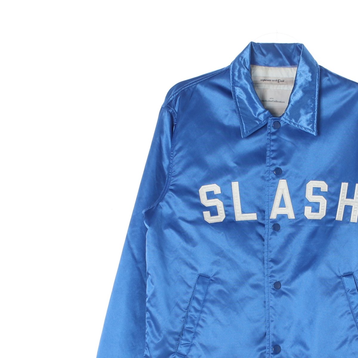 (새상품)비바스튜디오 유광 블루 코치 재킷 바람막이 이미지 2