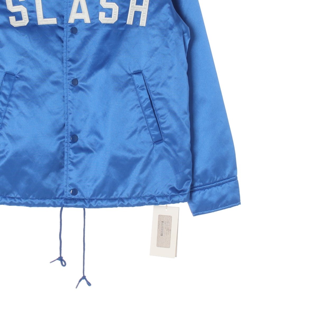 (새상품)비바스튜디오 유광 블루 코치 재킷 바람막이 이미지 3