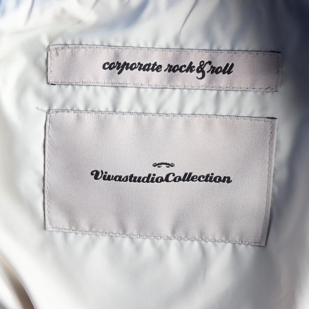 (새상품)비바스튜디오 유광 블루 코치 재킷 바람막이 이미지 6