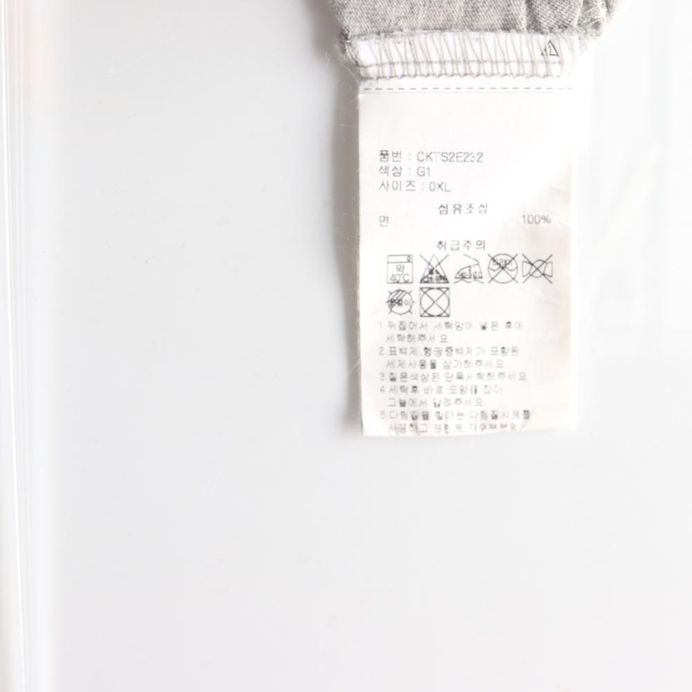 챔피온 그레이 반팔 라운드 티셔츠 이미지 6