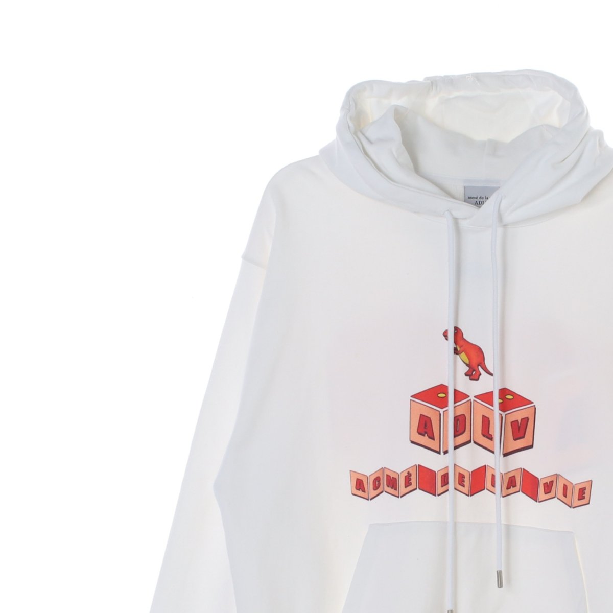 아크메드라비 화이트 후드티셔츠 이미지 2