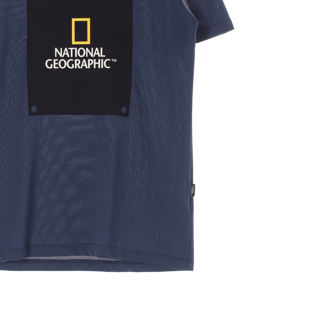 내셔널지오그래픽 네이비 반팔 라운드 티셔츠 이미지 3