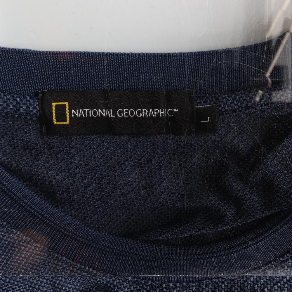 내셔널지오그래픽 네이비 반팔 라운드 티셔츠 이미지 5