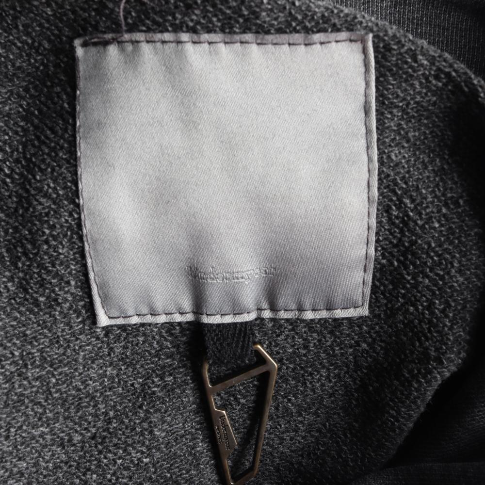 언더마이카 차콜 워싱 피그먼트 오버핏 후드 이미지 5