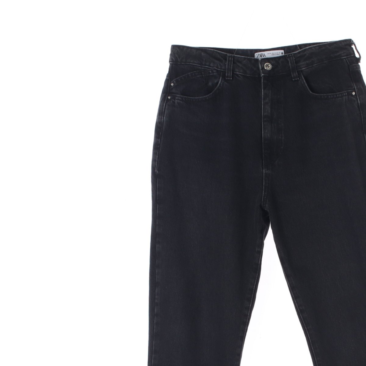 자라 다크그레이 블랙진 데님 청바지 이미지 2