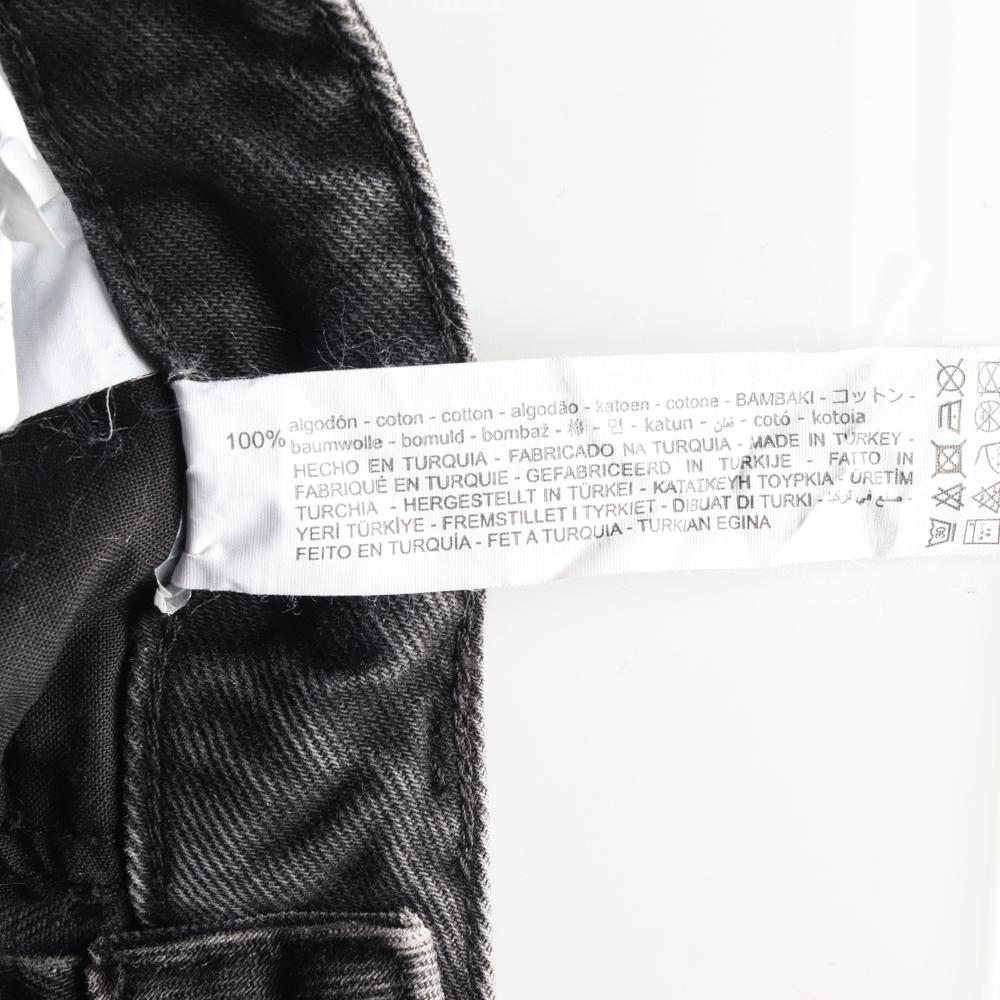 자라 다크그레이 블랙진 데님 청바지 이미지 6