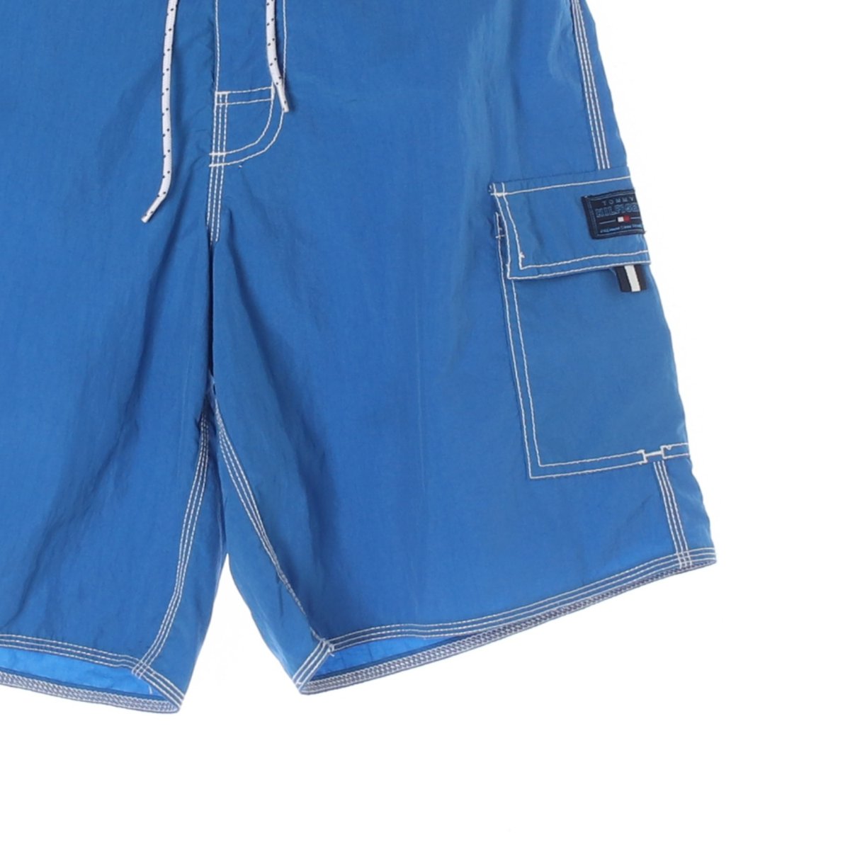 타미힐피거 블루 복서 쇼츠 반바지 와이드팬츠 이미지 3