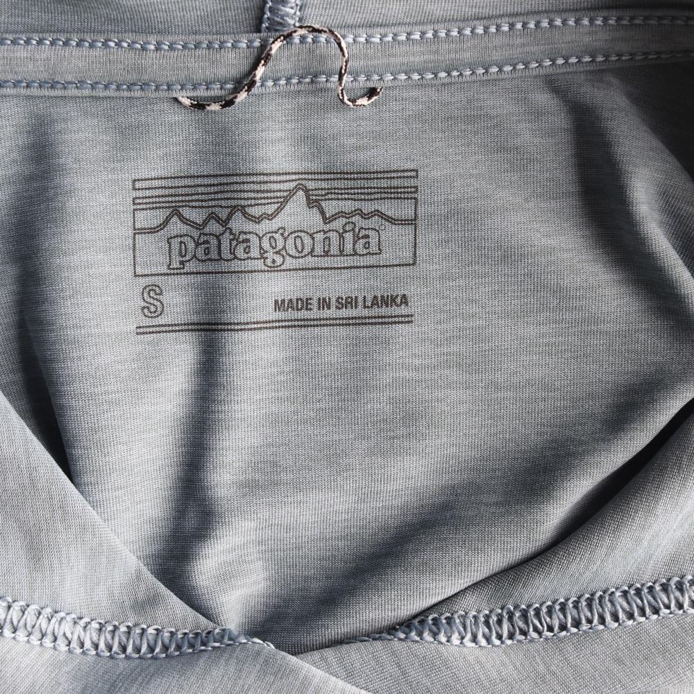 파타고니아 청록 후드 긴팔 티셔츠 이미지 5