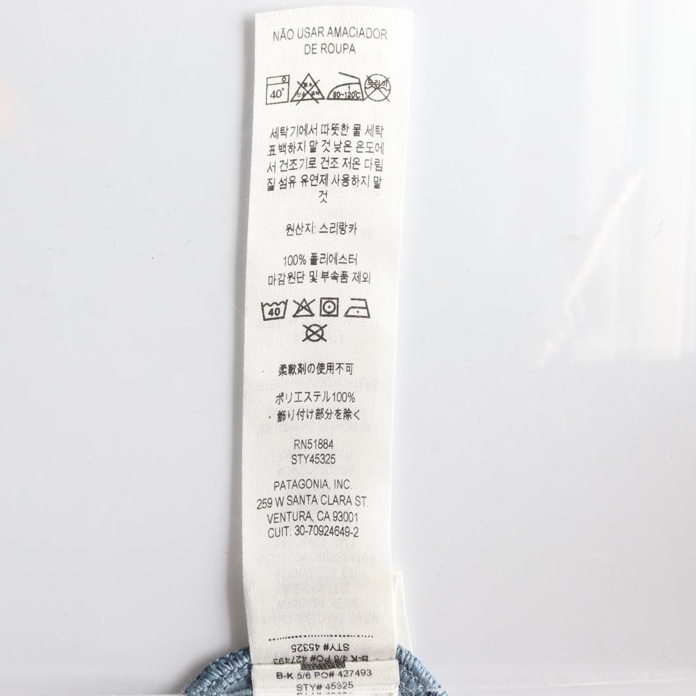 파타고니아 청록 후드 긴팔 티셔츠 이미지 6