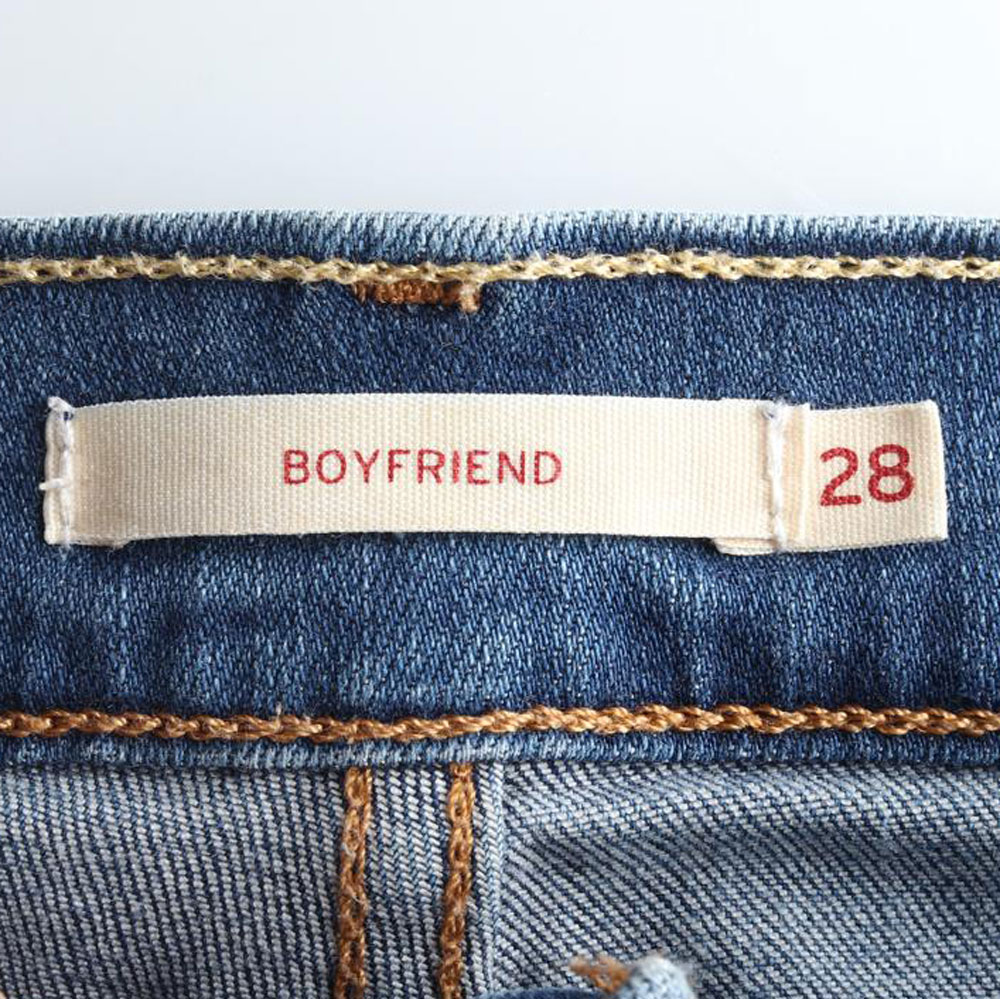 리바이스 밑단 절개 데님 청바지 이미지 5