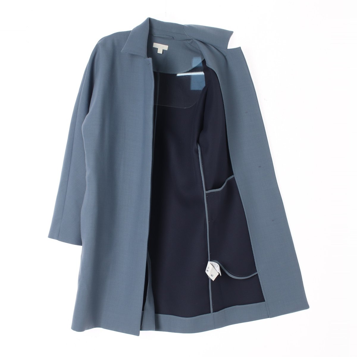 코스 인디블루 싱글 울코트 발마칸재킷 이미지 4