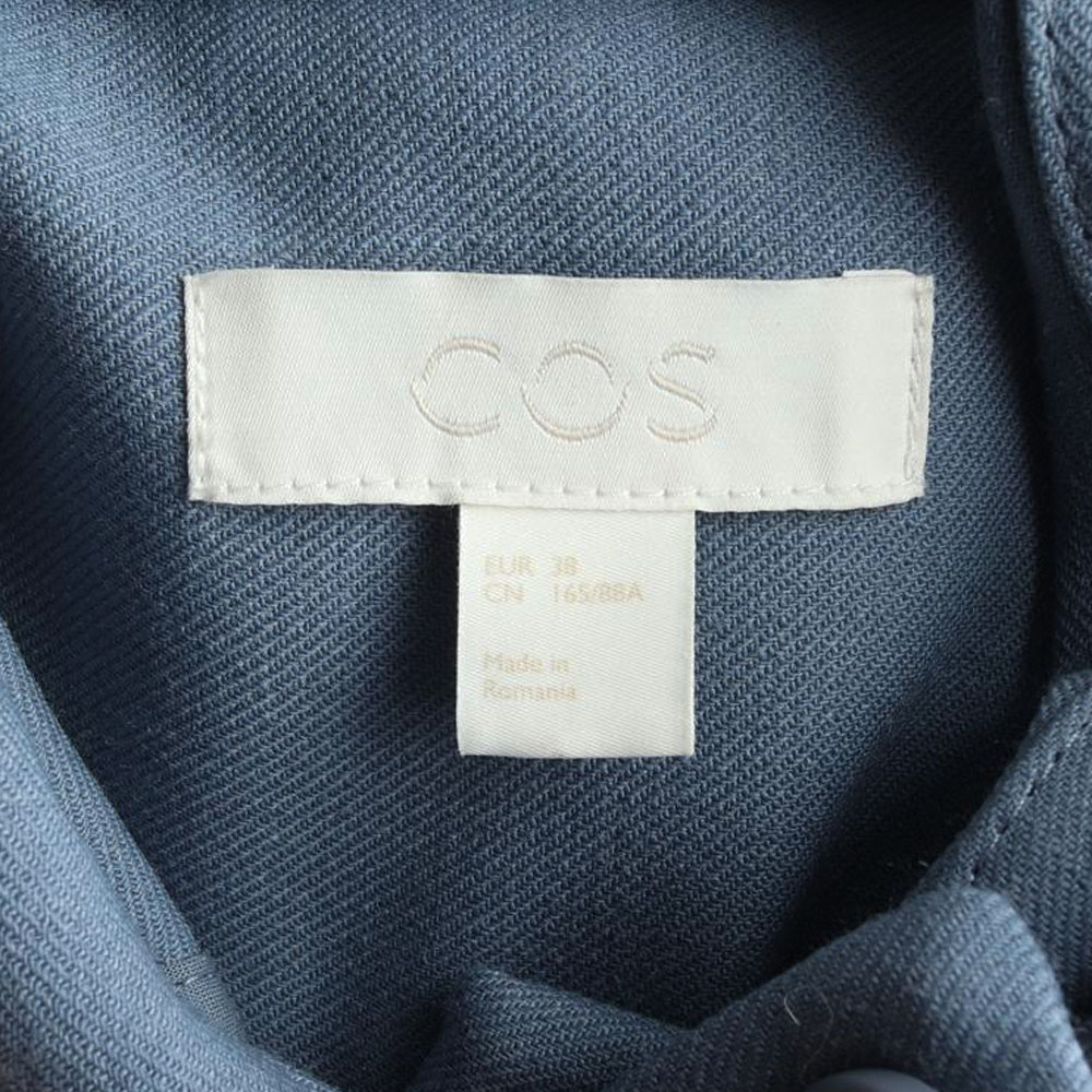 코스 인디블루 싱글 울코트 발마칸재킷 이미지 6