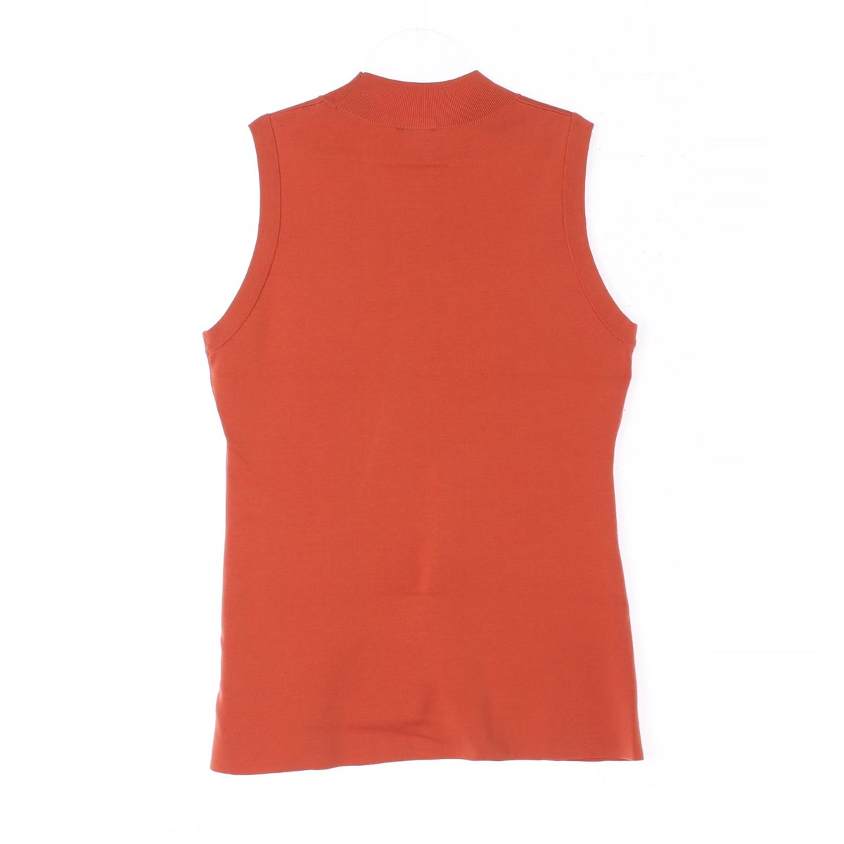 코스 오랜지 모크넥 민소매 코튼 니트 이미지 4