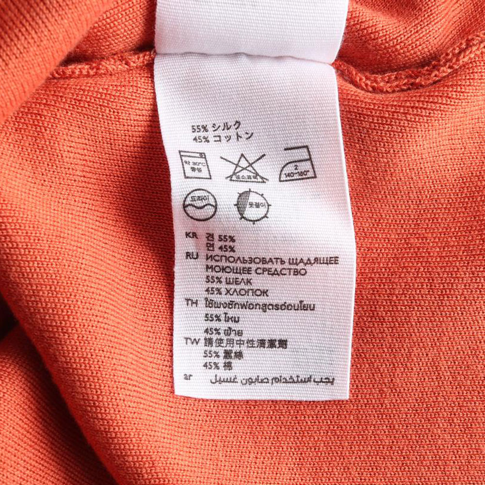 코스 오랜지 모크넥 민소매 코튼 니트 이미지 6
