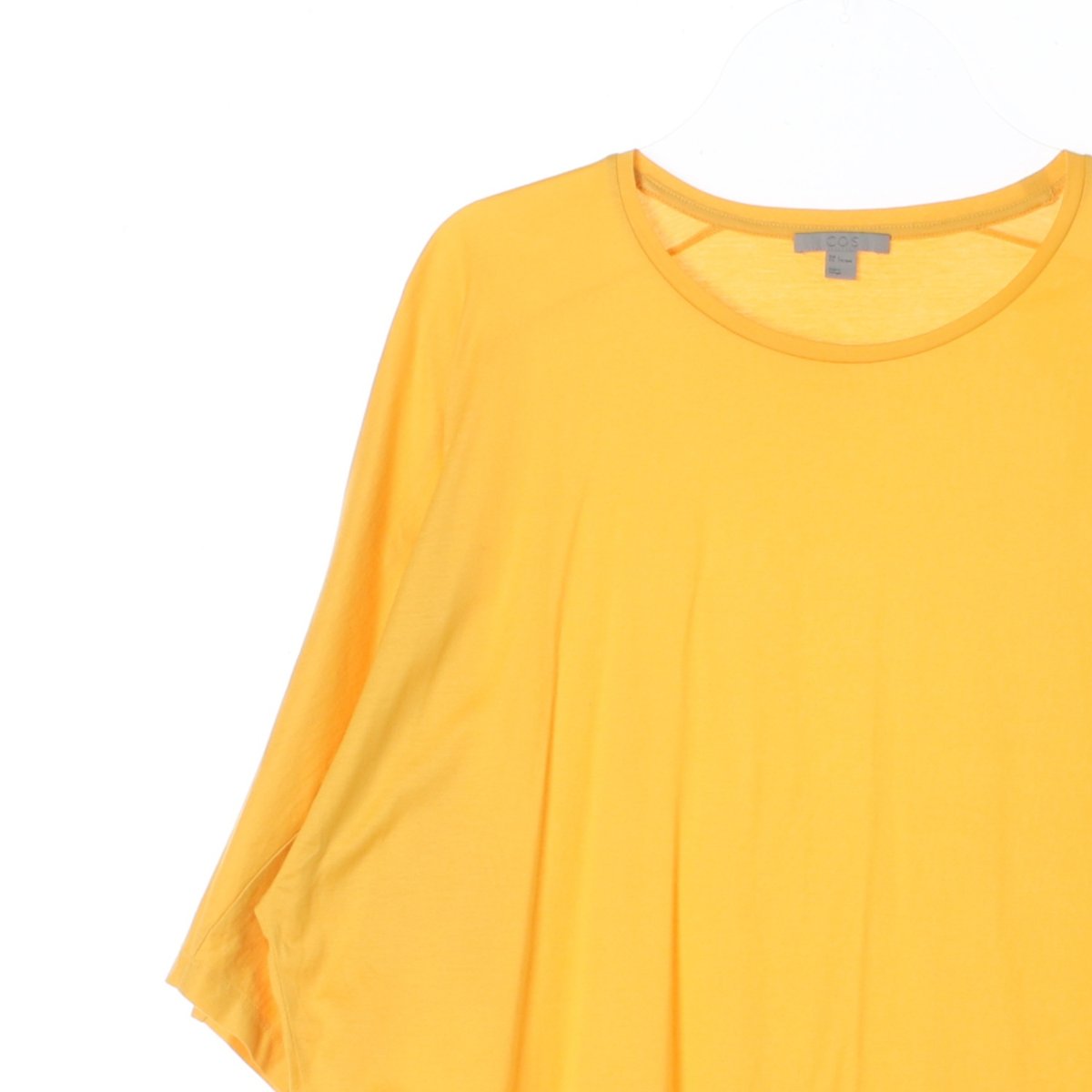 코스 옐로우 오버핏 반팔 라운드 티셔츠 이미지 2