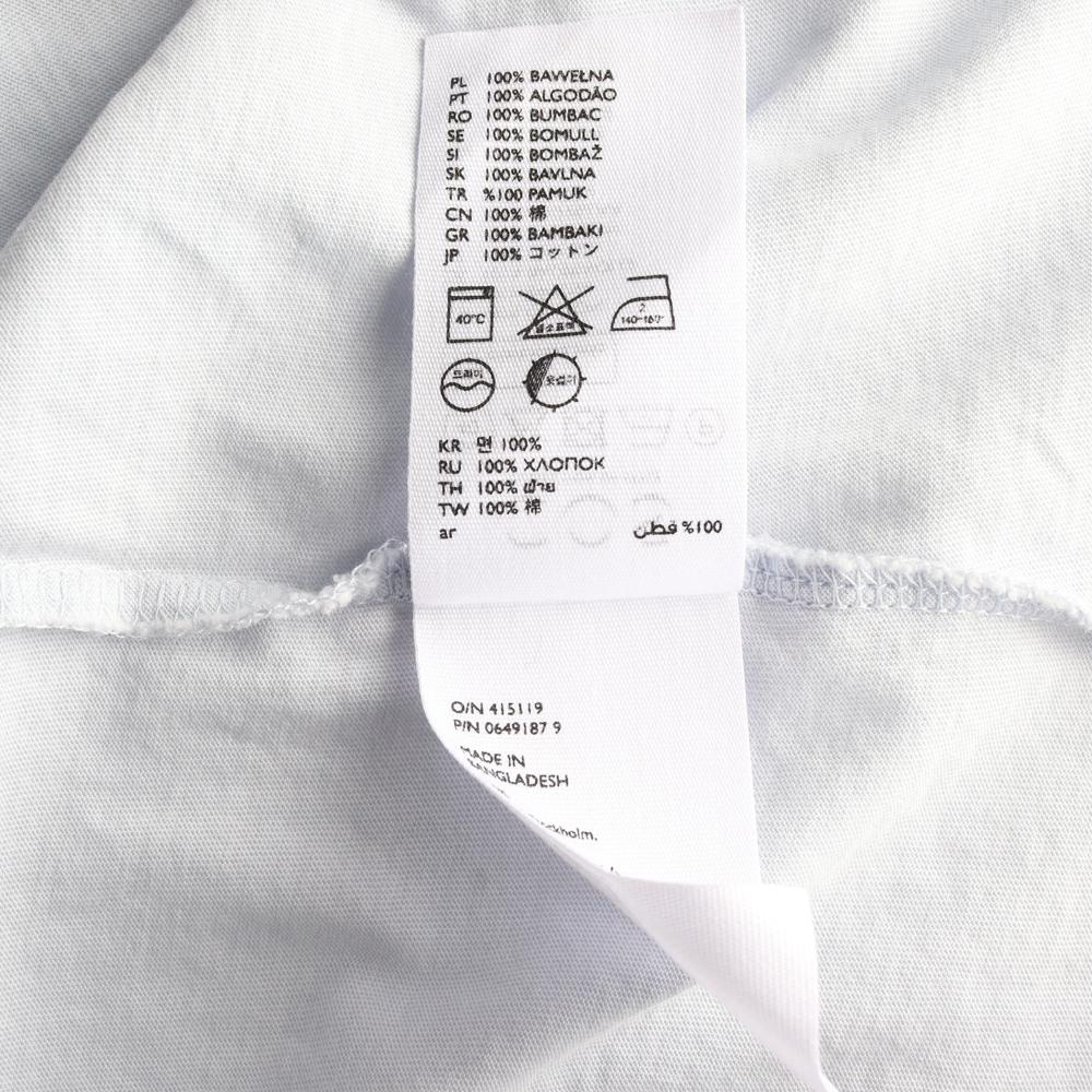 코스 반팔 브이넥 코튼 티셔츠 이미지 6