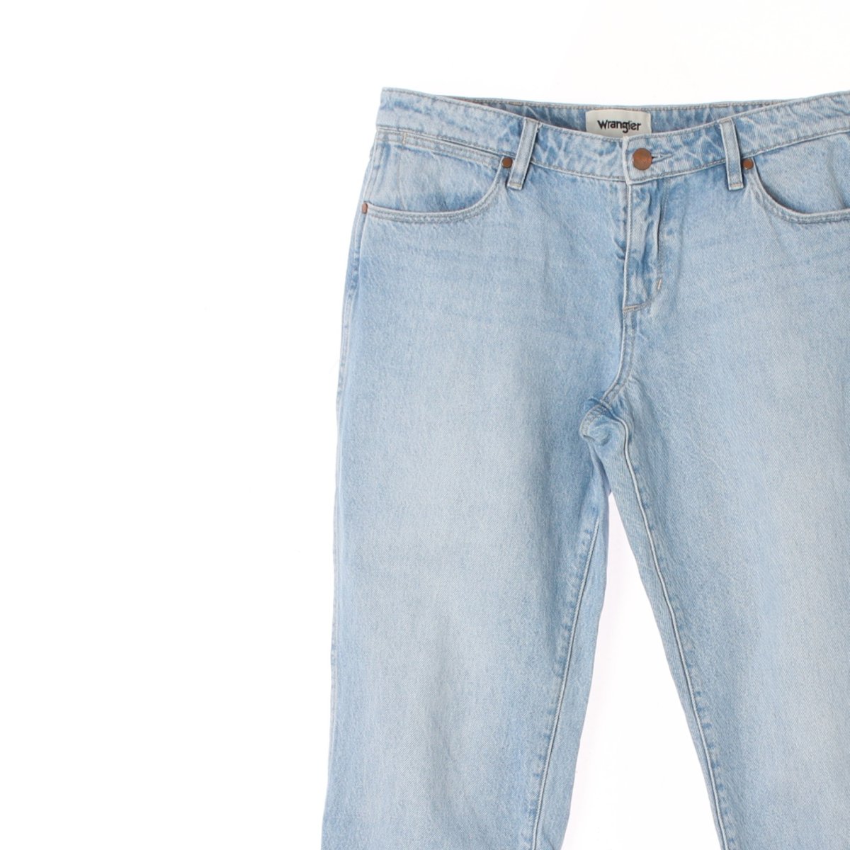 랭글러 연청 데님 진 청바지 이미지 2